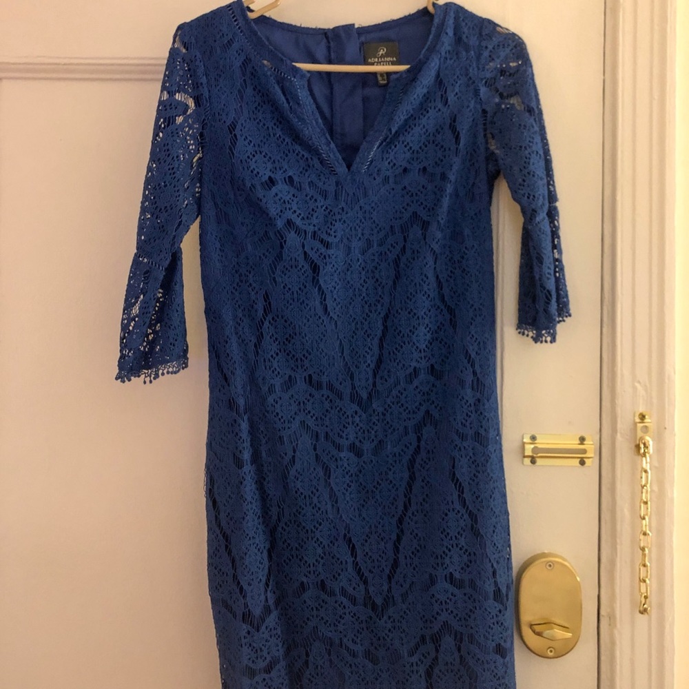 Adrianna Papell Royal Blue Cocktail Dress
